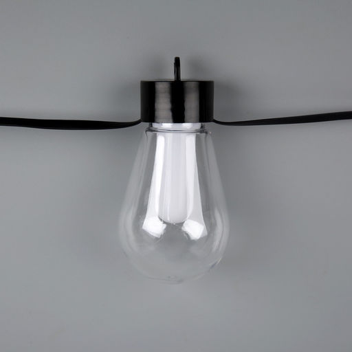 Умная гирлянда Нить 6 м с насадками Лампочки, IP20, тёмная нить, 20 LED, свечение RGB, USB - Luazon lighting фото 8