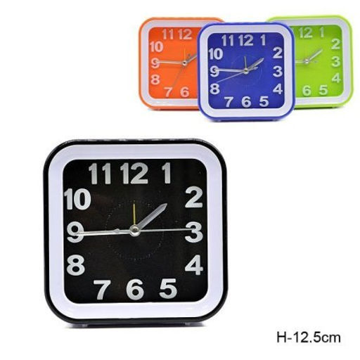 Будильник 13 см / XD075 /уп 60/ плавный ход/ микс - ГалеонТрейд фото 10