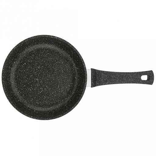 Сковорода с тефлоновым покрытием д22см "Гранит Induction", h5,5см, s0,38см, ручка из термостойкого пластика (Россия) Подходит для всех видов плит, включая индукционную.