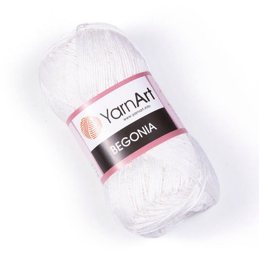 Бегония (Begonia) пряжаYarnArt 100%мерсериз.хлопок 10x50г/169м  фото 3