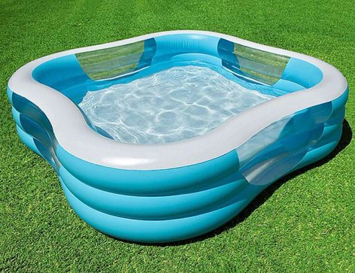 Бассейн Семейный 229х229х56 см,от 6-ти лет INTEX  фото 3