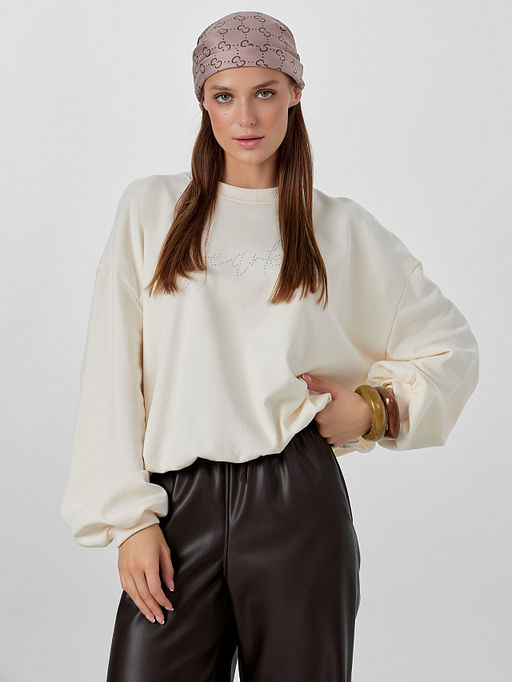 Свитшот женский бежевый - Mark formelle фото 5