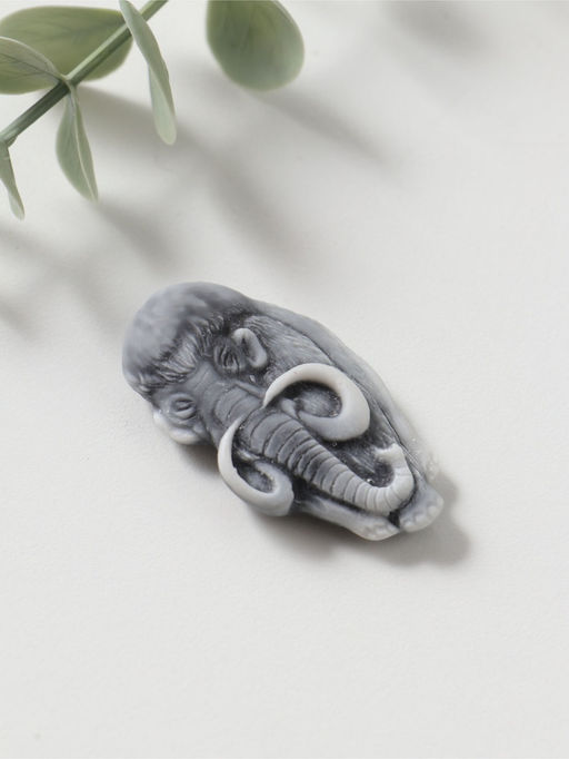 Магнит "Мамонт" (вид спереди), 5см