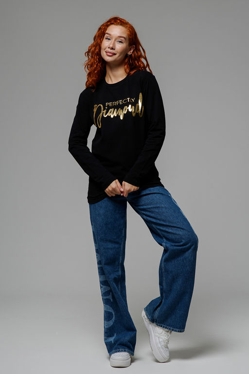 8513 Футболка с длинным рукавом женская - Натали фото 26