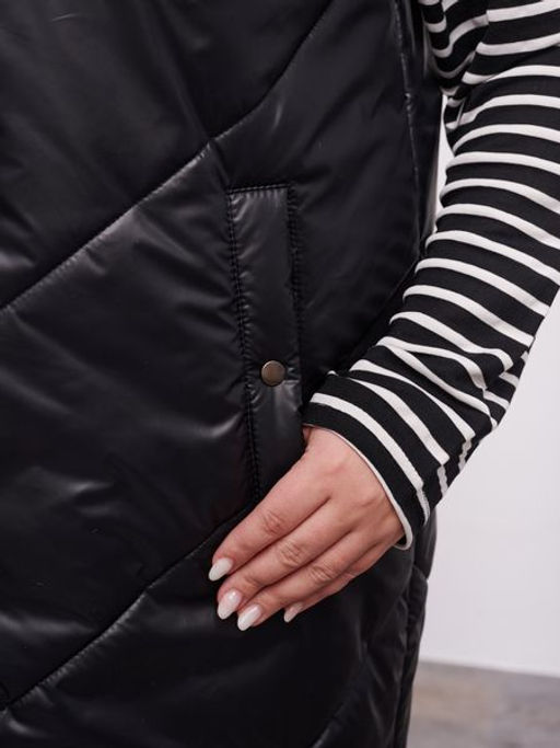 Жилет демисезонный Хлоя бордо - Yollochka фото 40