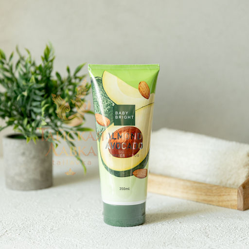 Скраб для тела Миндаль и Авокадо BABY BRIGHT 350 мл фото 11