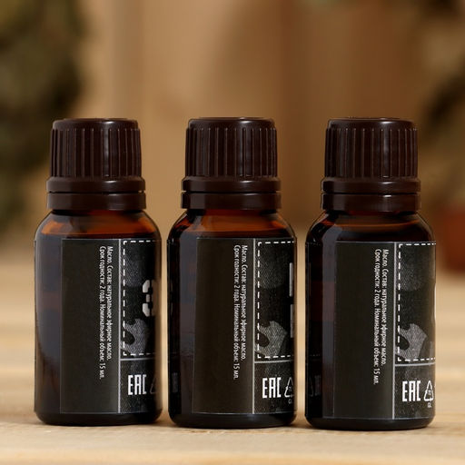 Набор эфирных масел в треугольной коробке Крутому мужику 3 шт.