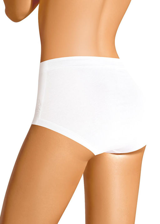 CLE U1088 Трусы жен. Кружево хлопок белый - Clever wear фото 2