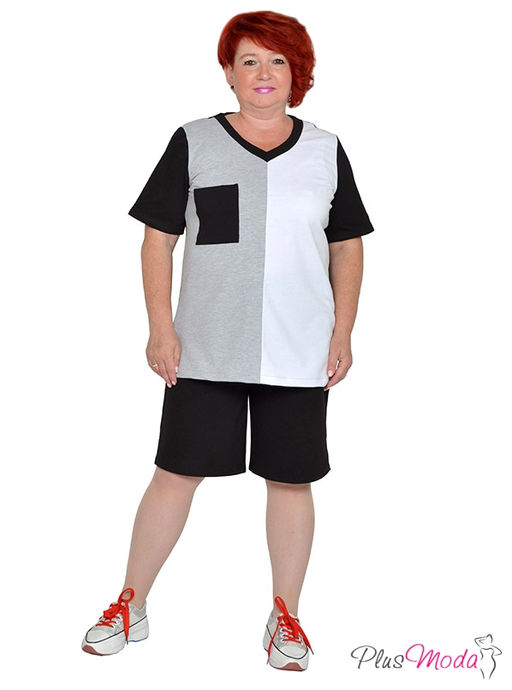 Туника Модель №1666 размеры 44-84 - Plusmoda фото 5