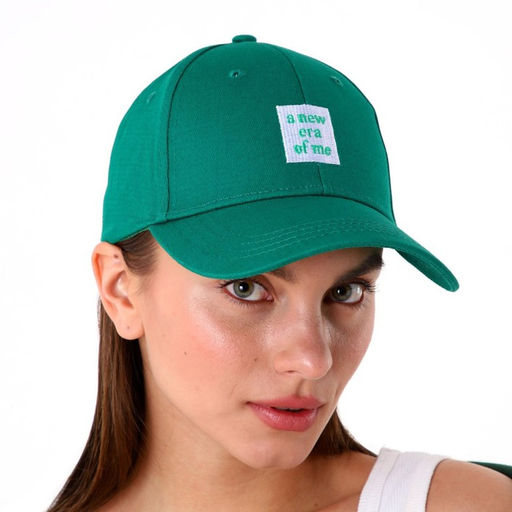 Кепка A new era of me, зелёная, р-р 56