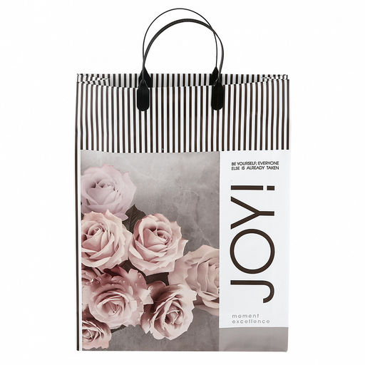 Пакет подарочный мягкий пластик с пластиковой ручкой 30х40см Момент, 150 мкм, ламинированный (Россия) - Домашняя мода фото 2