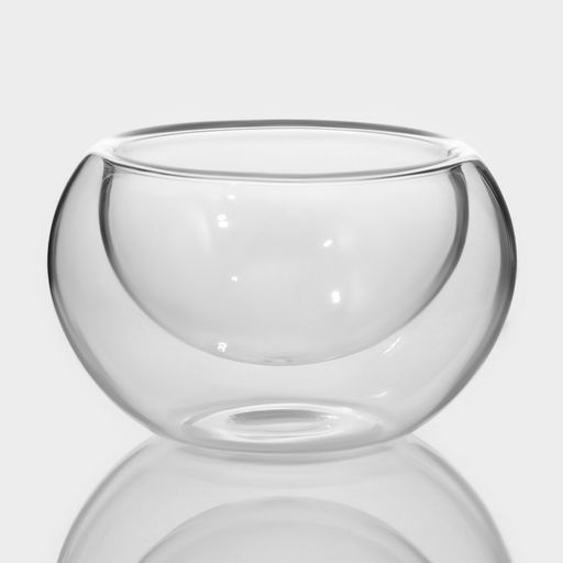 Пиалы с двойными стенками Magistro Сакура, набор 6 шт.: 50 мл, стекло  фото 13