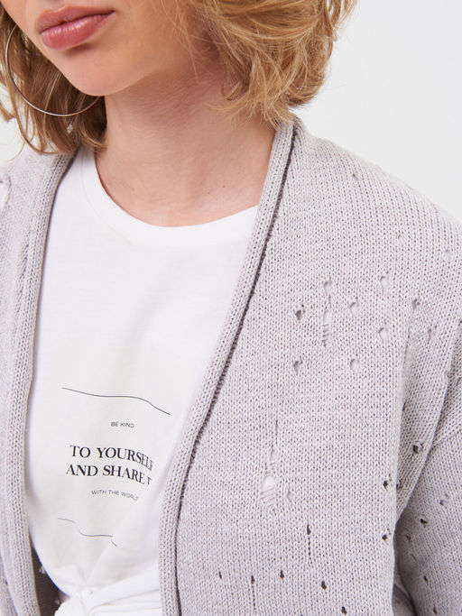 Кардиган л1342 бежевый - Стим фото 7