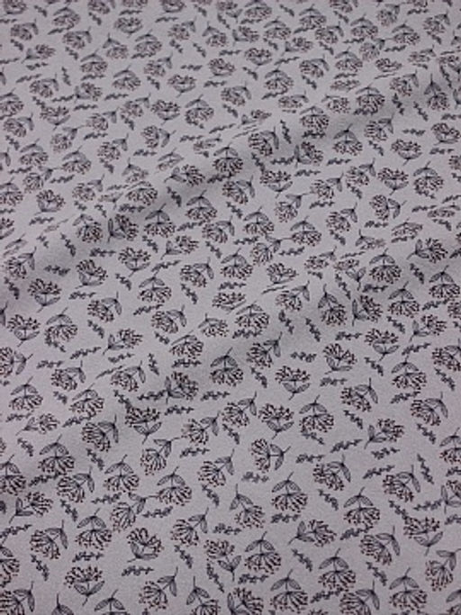 Теплый хлопок Душистые соцветия цв.серо-лиловая дымка, ш.1.48м, хлопок-100%, 160гр/м.кв