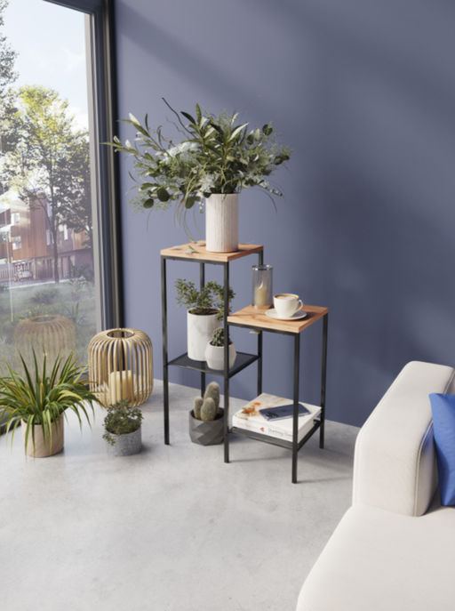 Подставка для цветов Парма 24л Черный ПДЦП24Л Ч