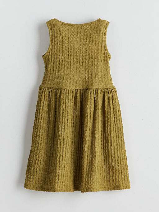 Bisiklet Yaka K?z ?ocuk Elbise