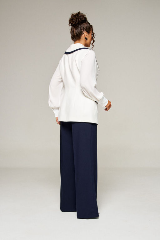 Костюм Beautiful Free 6380 молочно-темно-синий