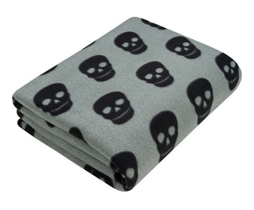 Флисовый плед Калавера 150*200 см. - Лен поволжья фото 2