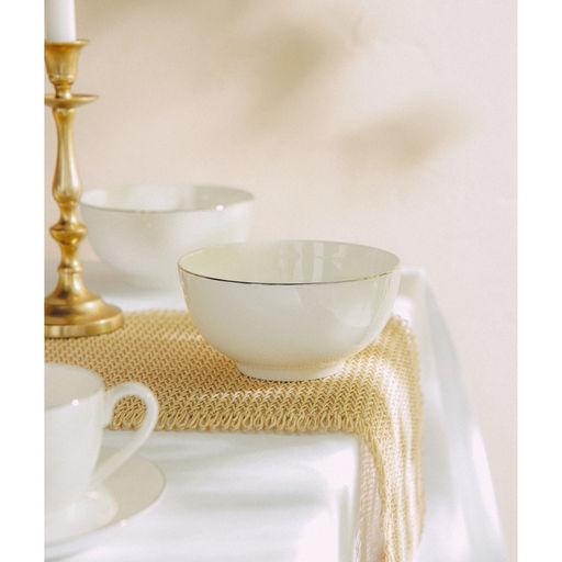 Салатники SL Home «Каскарон», 900 мл, d=16 см, набор 2 шт., костяной фарфор, белые