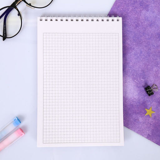 Блокнот на гребне, формат А5, 40 л. С 8 марта