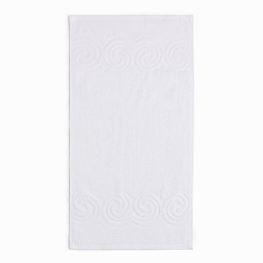 Полотенце махровое LoveLife Border 50х90 см, цвет белый, 100% хлопок, 380 гр/м2  фото 2