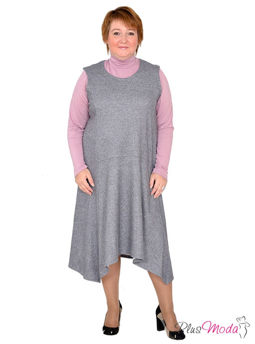 Платье-сарафан Модель №347 размеры 44-80 - Plusmoda фото 4