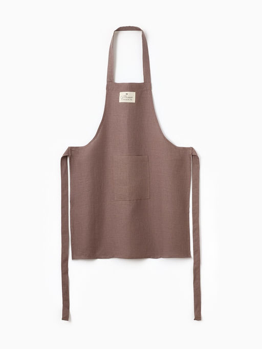 Набор фартуков «Этель» Family, женский 60×70 см, детский 50×60 см, 100% лён