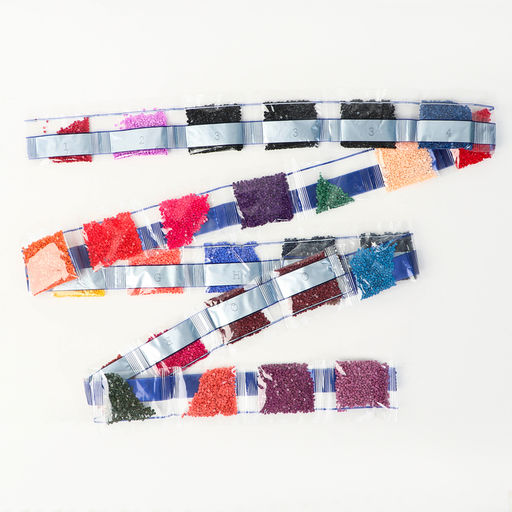 Алмазная мозаика с полным заполнением на холсте с подрамником «Воздушные шары», 40×50 см