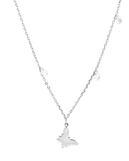 Колье, куб.циркон., ТФК-65