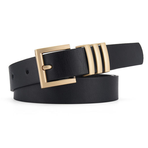 Ремень BL-2409-Black/Gold