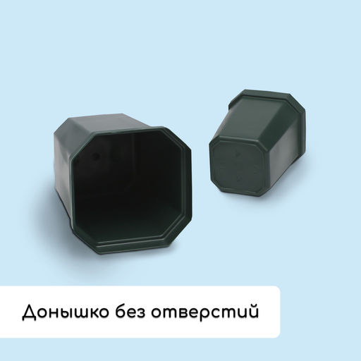 Набор для рассады: стаканы по 300 мл (10 шт.), поддон 41×17 см, цвет МИКС