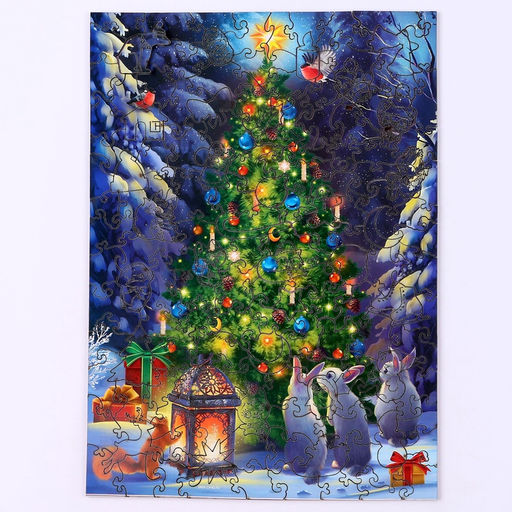 Пазл фигурный Ночная сказка - Puzzle фото 10