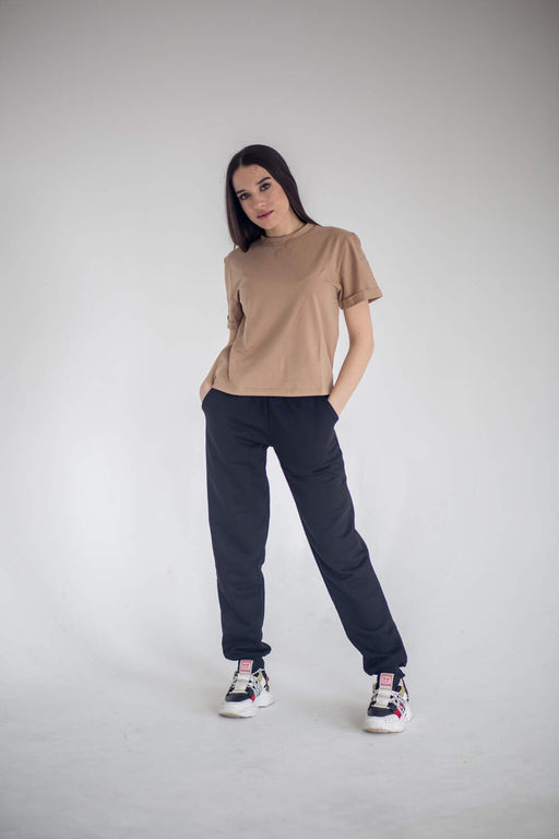 Футболка высокое качество пенье 95% хлопок, 5% лайкра - Knitka wear фото 4