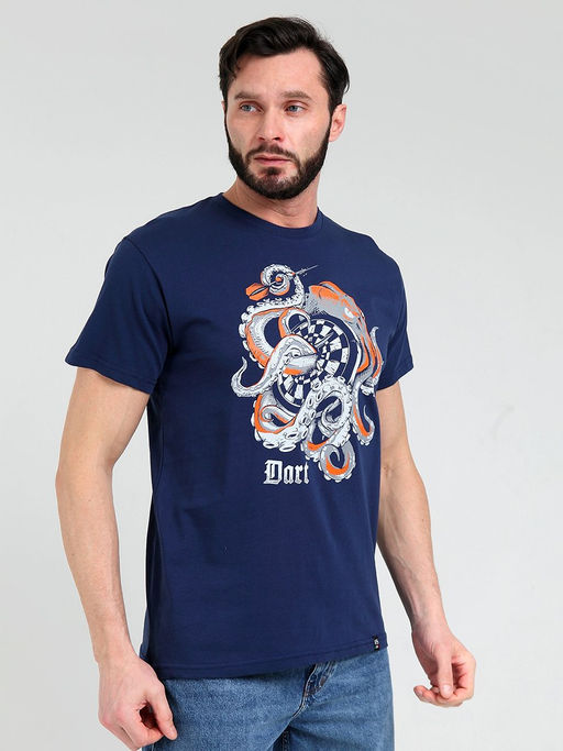 Футболка мужская _ 02285/Octopus - F5 фото 2