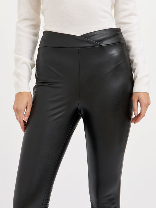 брюки женские черные укороченные - Glenfield фото 4