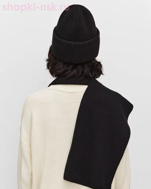 1001 KWH Комплект женский (колпак+шарф) (56-58)