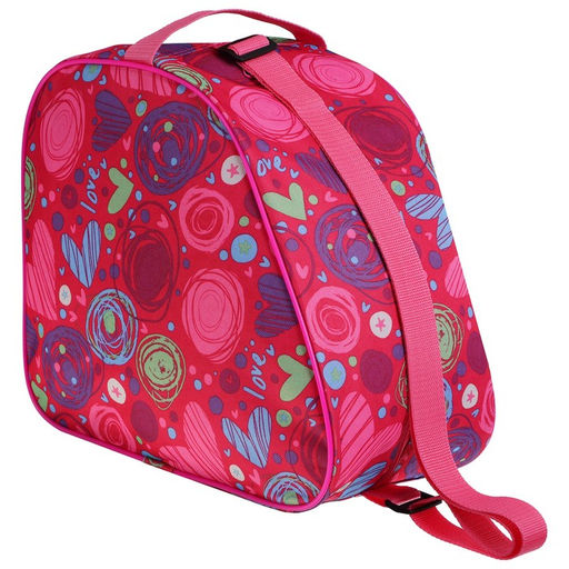 Сумка для ледовых и роликовых коньков, 31х17,5х28 см, цвета МИКС - Simaland фото 5