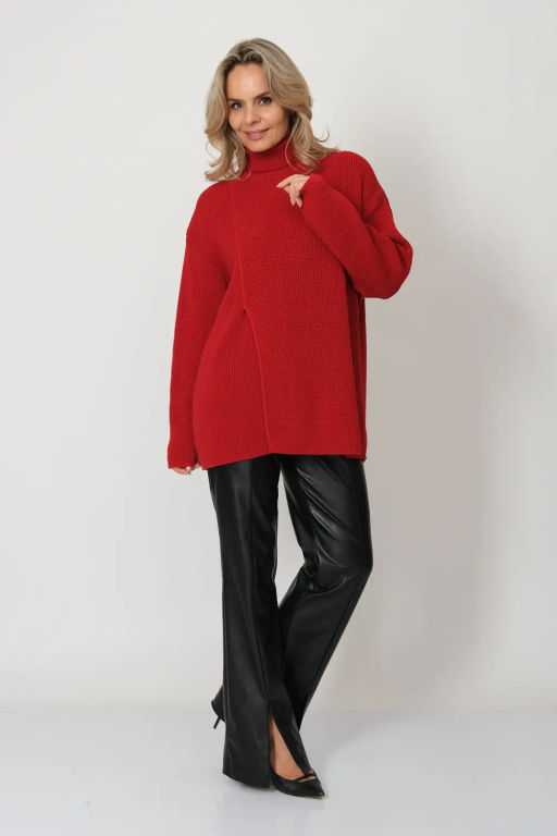 Джемпер И 004 с разрезом - Злата Стиль фото 8