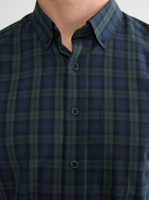 Regular Fit Ekose Erkek G?mlek