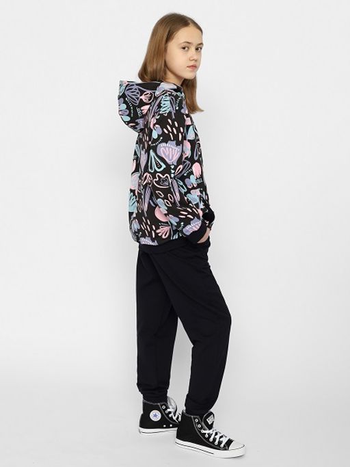 CRB wear/CSJG 70349-22-356 Брюки для девочки,черный/Ex.Cherubino  фото 2