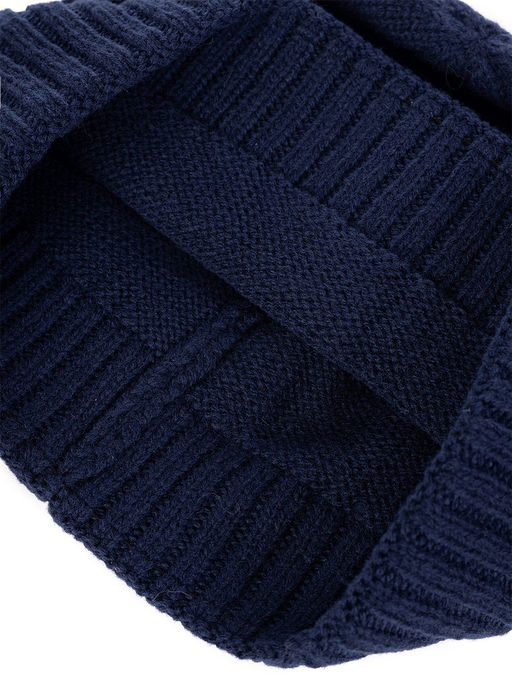 Шапка муж. шерсть+акр LB-N88108 navy - Labbra фото 4