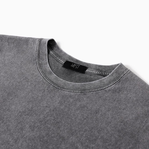 Футболка мужская MIST из вареного хлопка, серый, р-р M