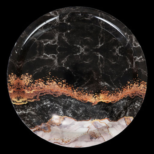 Поднос круглый 34 см / 340 /уп 80/ - Галеонтрейд фото 3