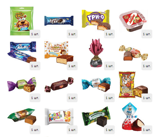 Сказочный 1000 г. текстиль - Сладкий мир фото 2