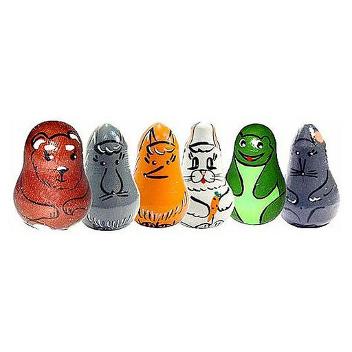 Пальчиковый театр "Теремок" 6 шт.