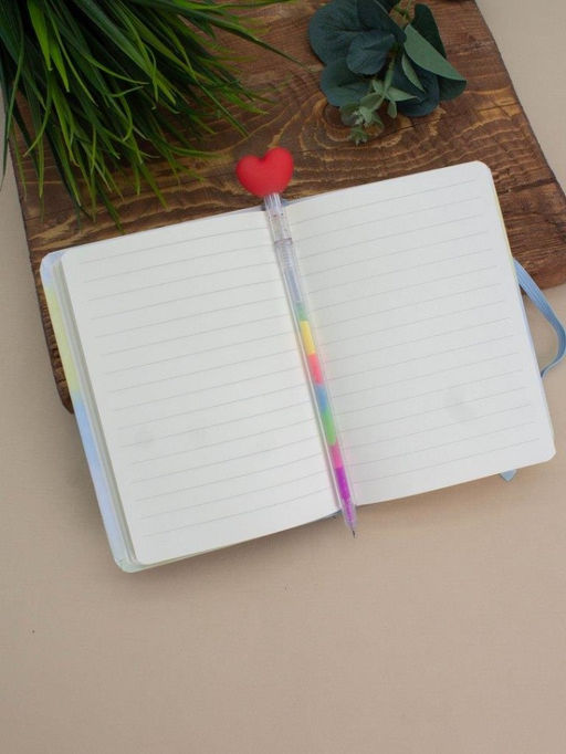 Блокнот (А6) "Unicorn fairytale", yellow (10.5*14.5)