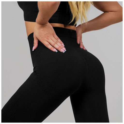 Легинсы спортивные ONLYTOP, р. S, цвет чёрный