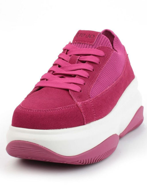 05-A9000-6 PINK Кроссовки женские (натуральная замша)