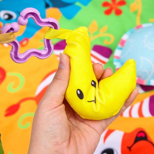 Развивающий коврик с дугами Зоо, 68x68, Крошка Я  фото 4