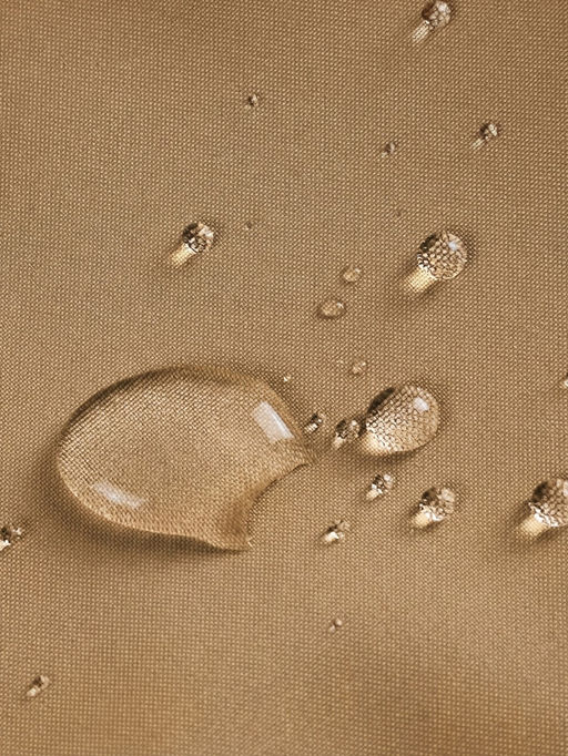 Парка женская софтшелл виндстоппер удлинённая с капюшоном горчичного цвета 9614_1G